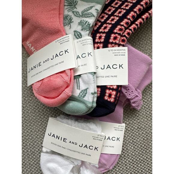 Janie and Jack Girls Set 5 pieces - Picture 2 of 3